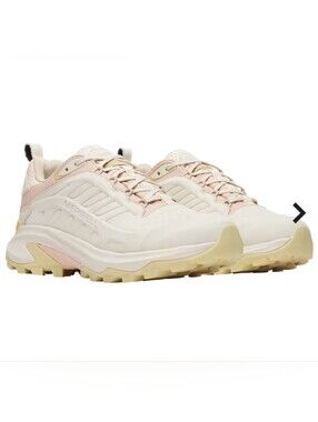 Merrell Women's Light Pink and Cream Trail Sneakers